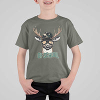 Bucked' 100 Days Of School T Shirt For Kid Deer Student Boy Girls 100th Day