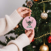 Bucked' 100 Days Of School Ceramic Ornament Deer Student Boy Girls 100th Day - Wonder Print Shop