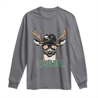 Bucked' 100 Days Of School Long Sleeve Shirt Deer Student Boy Girls 100th Day
