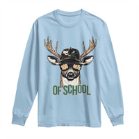 Bucked' 100 Days Of School Long Sleeve Shirt Deer Student Boy Girls 100th Day