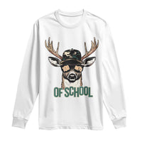 Bucked' 100 Days Of School Long Sleeve Shirt Deer Student Boy Girls 100th Day