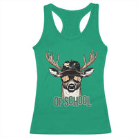 Bucked' 100 Days Of School Racerback Tank Top Deer Student Boy Girls 100th Day