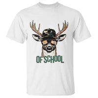 Bucked' 100 Days Of School T Shirt Deer Student Boy Girls 100th Day