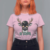 Bucked' 100 Days Of School T Shirt For Women Deer Student Boy Girls 100th Day