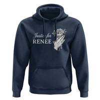 Justice for Renee Hoodie Floral Rose Memorial Minneapolis Jane 8 2026 Tribute - Wonder Print Shop