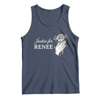 Justice for Renee Tank Top Floral Rose Memorial Minneapolis Jane 8 2026 Tribute - Wonder Print Shop