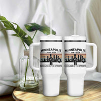 Minneapolis January 8 2026 Justice Movement Tumbler With Handle Reckless in the Streets Protest - Wonder Print Shop