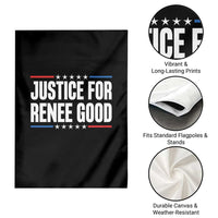 Justice for Renee Good Patriotic Garden Flag Minneapolis Jan 8 2026 Memorial Tribute - Wonder Print Shop