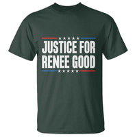 Justice for Renee Good Patriotic T Shirt Minneapolis Jan 8 2026 Memorial Tribute - Wonder Print Shop