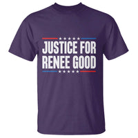 Justice for Renee Good Patriotic T Shirt Minneapolis Jan 8 2026 Memorial Tribute - Wonder Print Shop