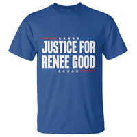 Justice for Renee Good Patriotic T Shirt Minneapolis Jan 8 2026 Memorial Tribute - Wonder Print Shop