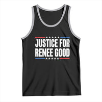 Justice for Renee Good Patriotic Tank Top Minneapolis Jan 8 2026 Memorial Tribute - Wonder Print Shop