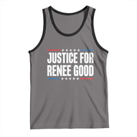 Justice for Renee Good Patriotic Tank Top Minneapolis Jan 8 2026 Memorial Tribute - Wonder Print Shop