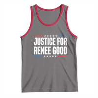 Justice for Renee Good Patriotic Tank Top Minneapolis Jan 8 2026 Memorial Tribute - Wonder Print Shop