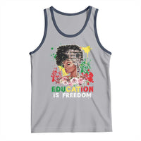 Education Is Freedom Tank Top Black Educated Girls African American