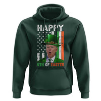 Funny Biden St Patricks Day Hoodie Happy 4th Of Easter American Irish Flag Shamrock