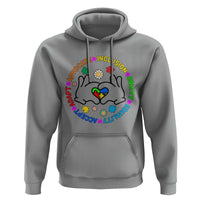 Accept Adapt Advocate Inclusion Equity Equality Autism Hoodie - Wonder Print Shop
