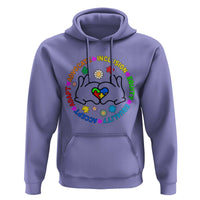 Accept Adapt Advocate Inclusion Equity Equality Autism Hoodie - Wonder Print Shop