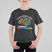 Some Gears Turn Differently Autism Awareness Acceptance Kid T-Shirt - Wonder Print Shop