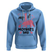 My First Mother's Day Hoodie New Mom Mama Bear Pink Baby Girl - Wonder Print Shop