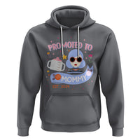 First Mother's Day Hoodie Promoted To Mommy Cool Retro New Mom - Wonder Print Shop