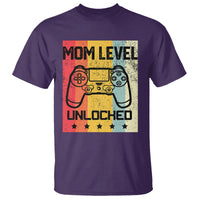 Funny New Mom T Shirt Level Unlocked Retro Video Game Controller - Wonder Print Shop