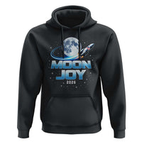 Celestial Moon Joy 2026 Hoodie Rocket Launch '26 Lunar Mission Celebration
