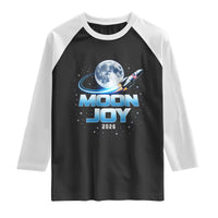 Celestial Moon Joy 2026 Raglan Shirt Rocket Launch '26 Lunar Mission Celebration