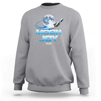 Celestial Moon Joy 2026 Sweatshirt Rocket Launch '26 Lunar Mission Celebration