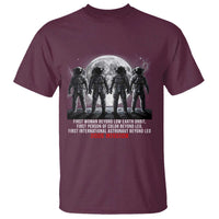 Historic 2026 Lunar Mission Crew Celebration T Shirt Proud To Be Beyond Low Earth Orbit