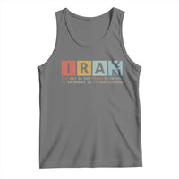 Iran The War Is Meant To Be Continuous Vintage Graphic Tank Top Orwell Quotes Geopolitical Satire