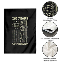 250 Years of Freedom Camo Flag Garden Flag We The People Second Amendment 1776-2026 Patriotic