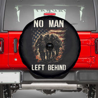 No Man Left Behind Soldiers Brotherhood Spare Tire Cover American Flag US Military