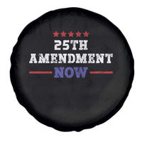 25th Amendment Now Patriotic Spare Tire Cover Red White and Blue Political Satire