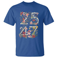 2547 Wildflower Floral Graphic T Shirt Subtle Coded 25th Amendment Political Satire Aesthetic