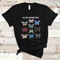 Mom Era T Shirt Mother's Day In My Mom Era Cool Mom Club Butterfly Retro - Wonder Print Shop