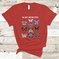 Mom Era T Shirt Mother's Day In My Mom Era Cool Mom Club Butterfly Retro - Wonder Print Shop
