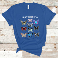 Mom Era T Shirt Mother's Day In My Mom Era Cool Mom Club Butterfly Retro - Wonder Print Shop