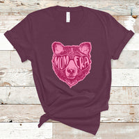 Mom Era T Shirt Mother's Day In My Mom Era Cool Mom Club Pink Bear Mom Mama - Wonder Print Shop