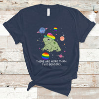 LGBT Gay Pride T Shirt There Are More Than Two Genders Equality LGBT Pride Frog - Wonder Print Shop