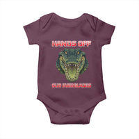 Hands Off Our Everglades Baby Onesie Fierce Alligator Protest - Wonder Print Shop