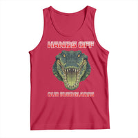 Hands Off Our Everglades Tank Top Fierce Alligator Protest - Wonder Print Shop