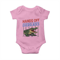Hands Off Everglades Baby Onesie Alligator Protest - Wonder Print Shop