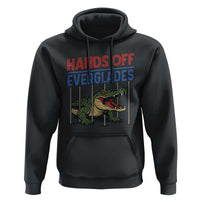 Hands Off Everglades Hoodie Alligator Protest - Wonder Print Shop