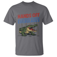 Hands Off Everglades T Shirt Alligator Protest - Wonder Print Shop