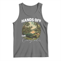 Hands Off Our Everglades Tank Top Vintage Alligator Swamp - Wonder Print Shop