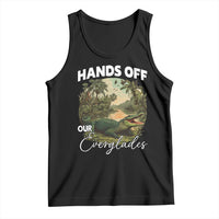 Hands Off Our Everglades Tank Top Vintage Alligator Swamp - Wonder Print Shop