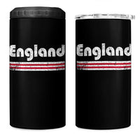 Vintage England Retro Distressed Graphic 4 in 1 Can Cooler Tumbler Patriotic English Heritage Pride Souvenir