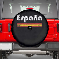 Vintage Espana Espanol Retro Distressed Graphic Spare Tire Cover Patriotic Spanish Spain Flag Heritage Pride Souvenir