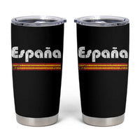 Vintage Espana Espanol Retro Distressed Graphic Tumbler Cup Patriotic Spanish Spain Flag Heritage Pride Souvenir